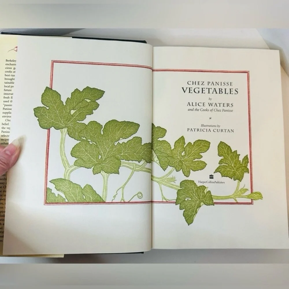 Chez Panisse Vegetables by Alice L. Waters Hardcover Edition